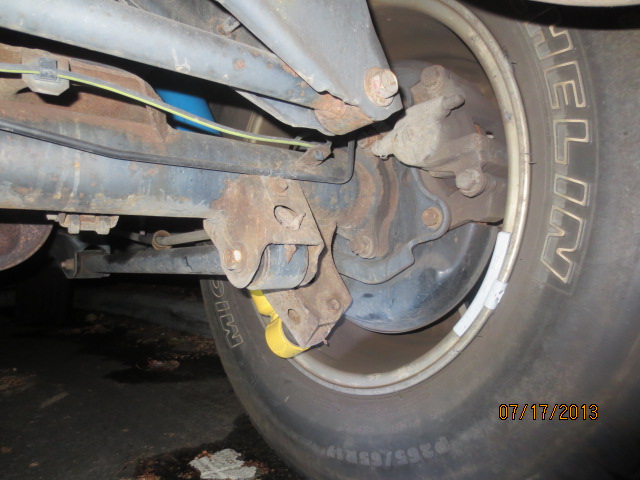 toyota rear axle rust #6