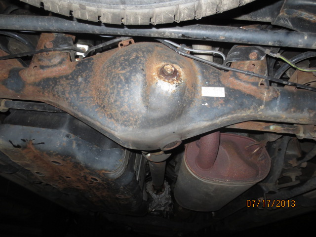 toyota rear axle rust #4