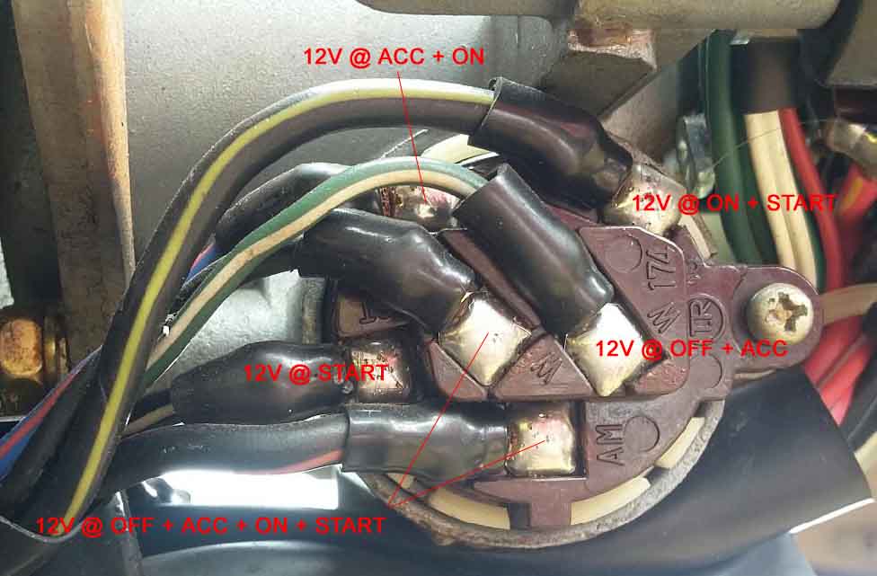 Toggle Switch Ignition Push Button Start Diagram 