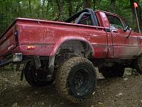 Wheeled the 83 for the first time-stretching.jpg
