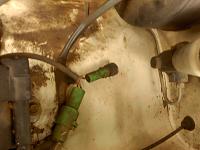 85 4runner down for the count, 22re, flagstaffing, AZ-tach-plug.jpg