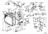 How to remove No. 1 coolant bypass pipe on 1990 3vze?-4runner-hose-diagram.jpg