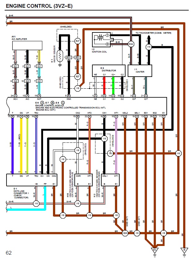 3vze Knock Sensor Wiring Diagram - Wiring Diagram Schemas