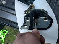 Rear window won't go up/down?  Try this first.-screwdriver-after-latching.jpg