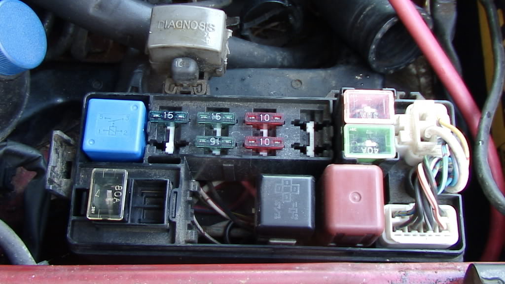 Where is the OBD port in 1994 4Runner - YotaTech Forums 97 wrangler fuse diagram 