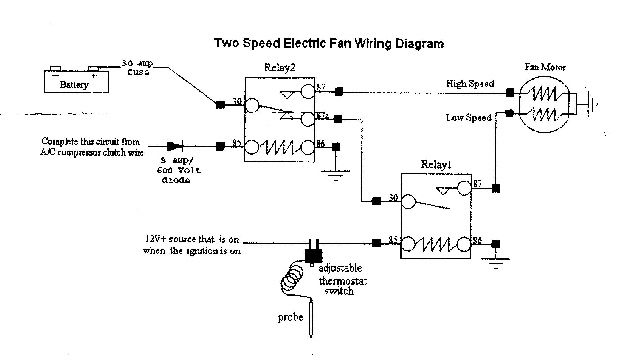 Wiring Diagram For Engine Bay Fans Using Starter Solenoid And Relay from www.yotatech.com