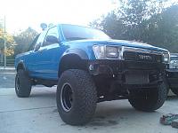 New Fj voodoo blue paint job on my truck-smurf5.jpg