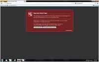 Log on yesterday and got this ?-reported-attack-page.jpg