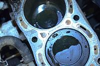 Coolant in all cylinders, HG looks ok-wetcylinders.jpg