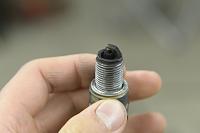 Coolant in all cylinders, HG looks ok-old-plugs.jpg