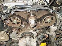 ID this part and why it is leaking anti-freeze please.-8-2006-95-4runner-timing-belt-project-5-custom-.jpg