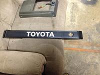 First gen 4 runner rear tailgate lock cylinder trim EL PASO-parts-sale-pics.jpg
