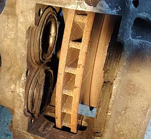 Did front brakes &amp; bleed - what could I have done better (especially that torn boot)?-brake75.jpg