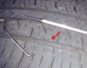 One reason to inspect your tires closely every time you rotate them-splinter1.jpg