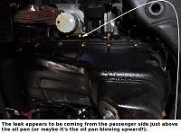 How difficult is it to fix an oil leak by replacing the oil filter housing &amp; oil pan?-1997_toyota_4runner_3rzfe_engine_oil_leak.jpg