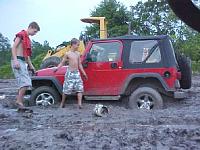 Not So Typical Soccer Mom - New FJ Owner :)-mud1.jpg