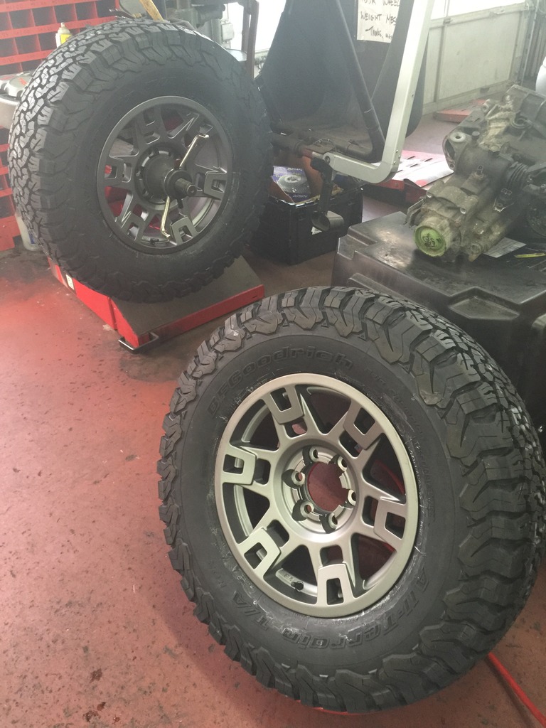 Trd Pro 17x7 Wheels On 2nd Gen Runner Yotatech Forums