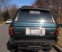 95 4runner for sale!!! Very clean and XTRAS-rear.jpg