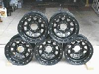 5 16x8 Black Simulocks for sale.-toyrims.jpg