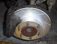 finally installed slotted rotors-rotor-intalled.jpg