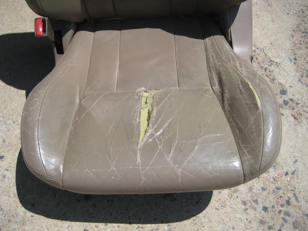 How to Repair Torn Seat (Side) ?? - YotaTech Forums