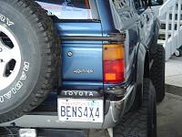 pics of your truck w/bushwacker flares painted and unpainted?-tire-carrier-mounting.jpg