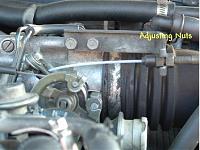 3vze ignition timing experiments w/results-adjusting-nuts-tb-cable.jpg