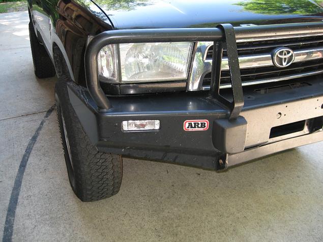 Clear Turn Signals for 3rd Gen 4Runner and 1st Gen Tacoma ARB Bumpers.