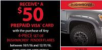 .00 VISA Card with a Full Set of Flares-pure-bushwacker-sale-fall-2016.jpg