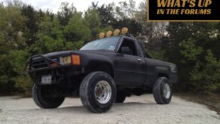 Wrecked 1988 Toyota Pickup Saved From Scrap Heap