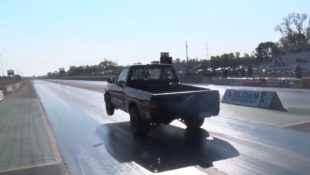 Toyota Tacoma Drag Racing 2JZ Supra