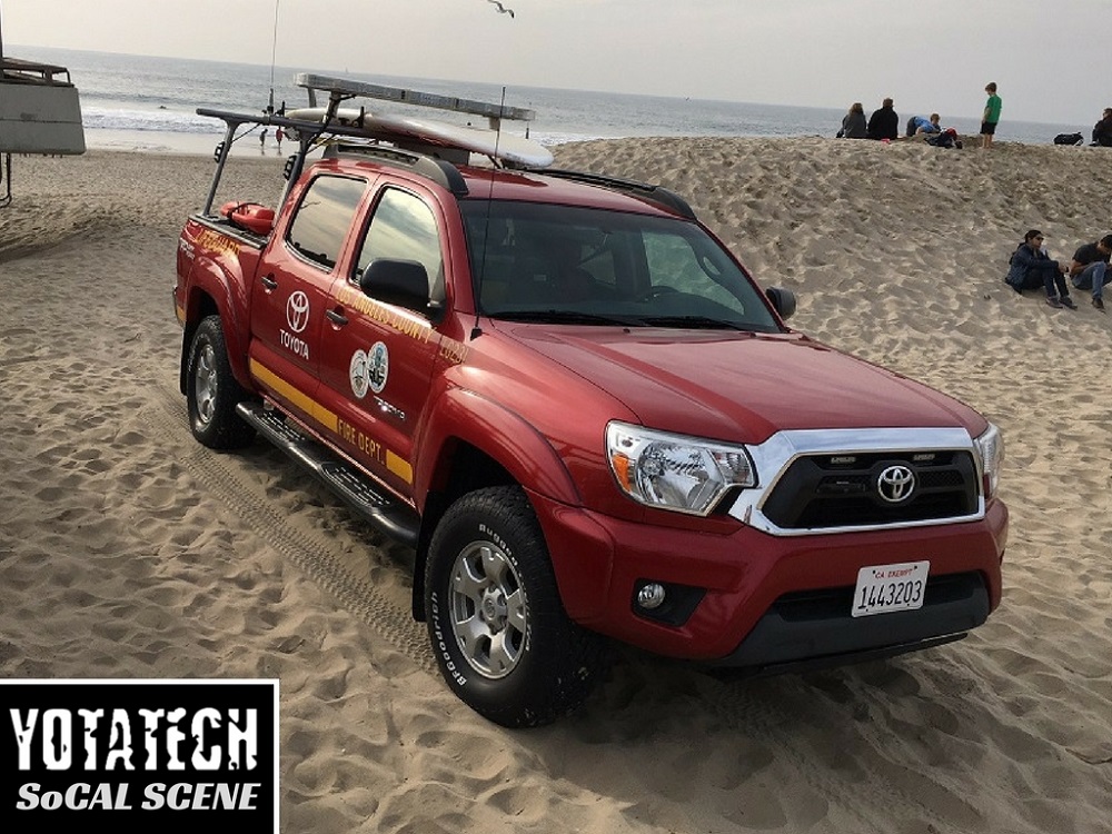 Toyota Trucks Steal the Spotlight on SoCal Beaches