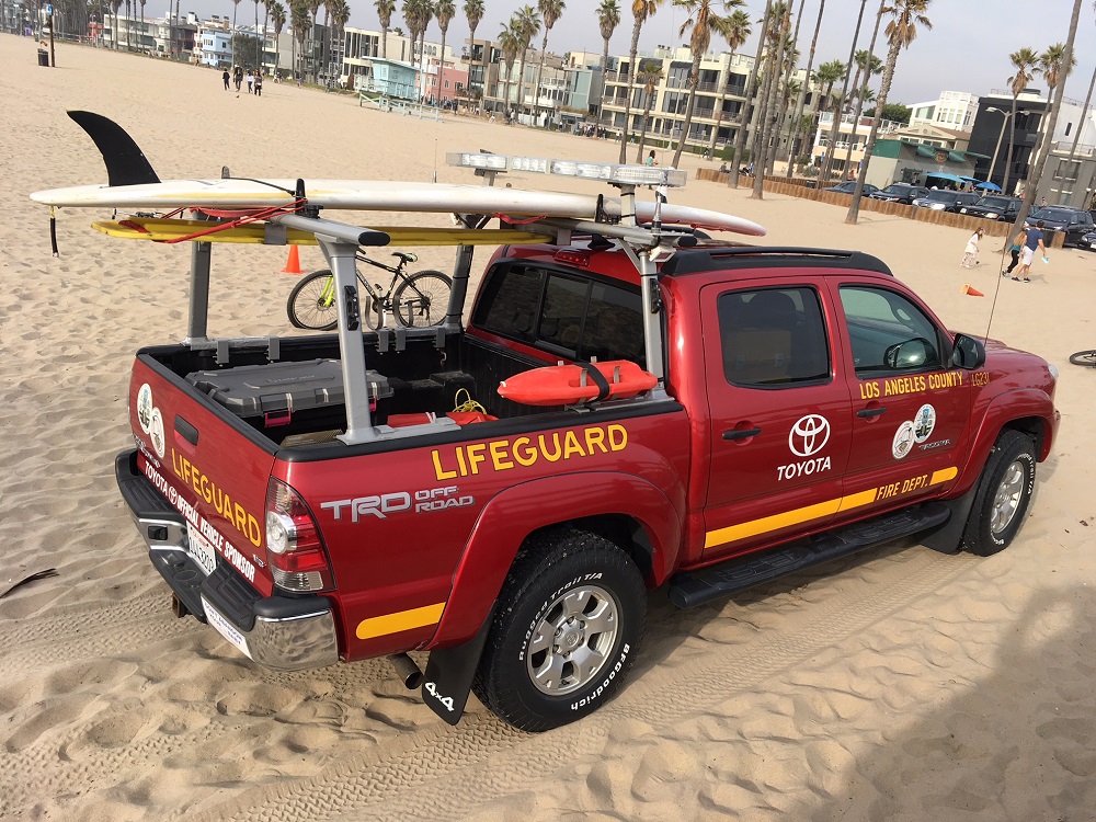 Toyota Trucks Steal the Spotlight on SoCal Beaches