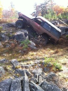 500k First Gen 4Runner wheeling