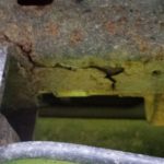 1981 Toyota Cracked Frame