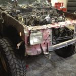 1988 Toyota Front Metal Removed