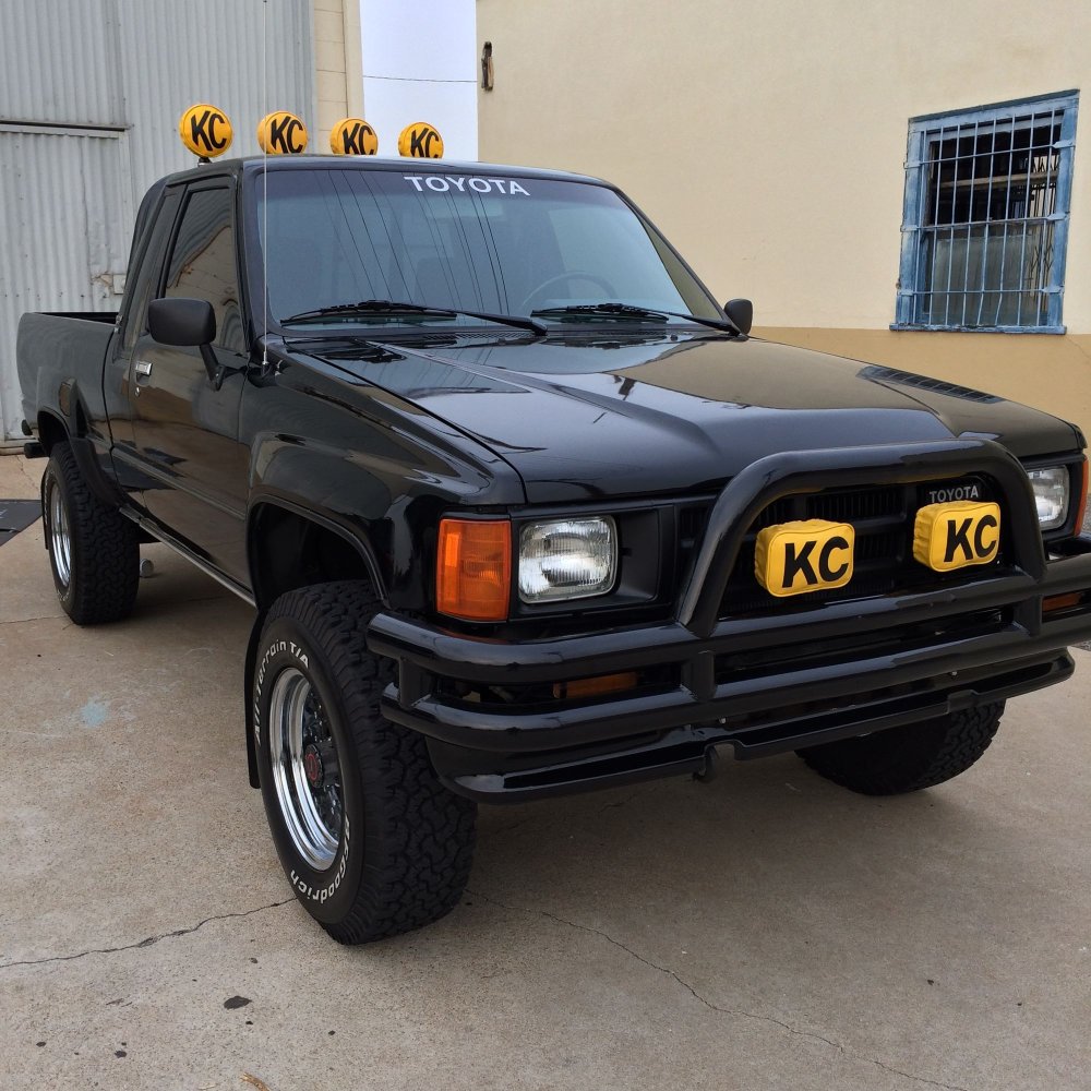 Toyota with Lights