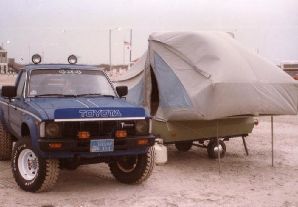 1981 Toyota with Camper