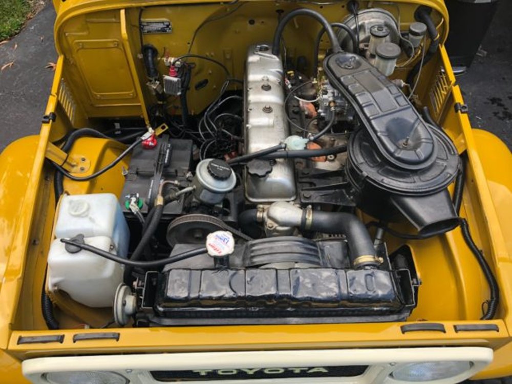 1974 Toyota FJ43 Engine