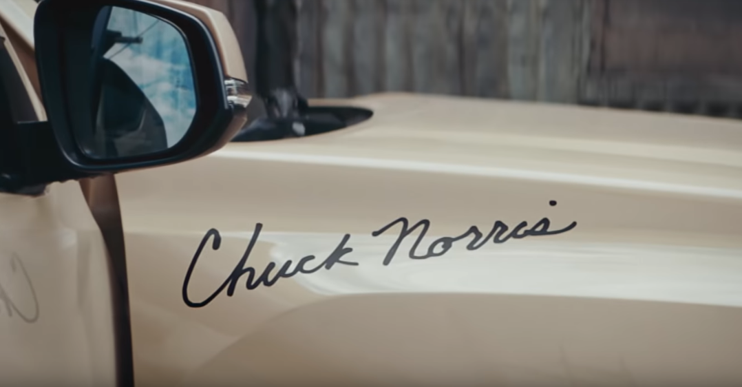 Chuck Norris Toyota Tacoma