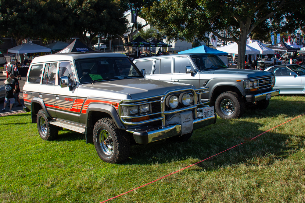 Four Generations of Toyota Hilux at 2018 Japanese Classic Car Show