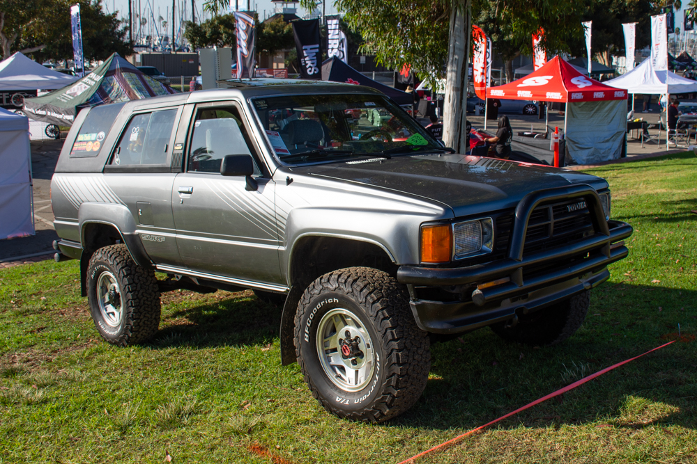 Four Generations of Toyota Hilux at 2018 Japanese Classic Car Show