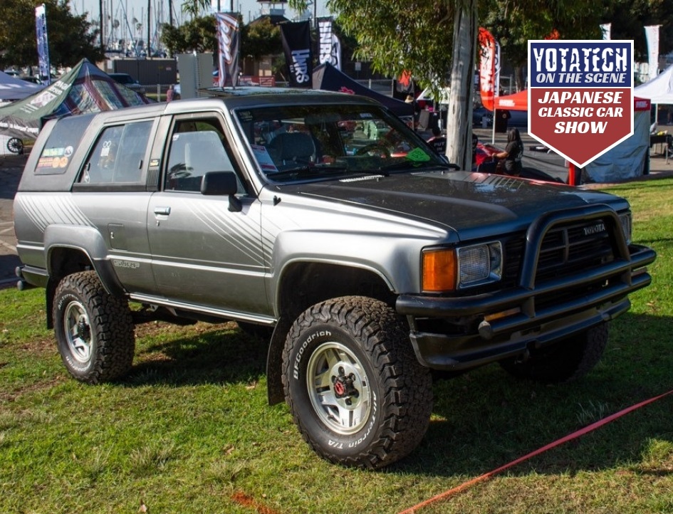 Four Generations of Toyota Hilux at 2018 Japanese Classic Car Show