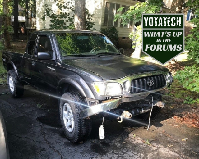 Oh Deer! Slightly Damaged ’99 Tacoma for Sale in <i>YotaTech</i> Forums