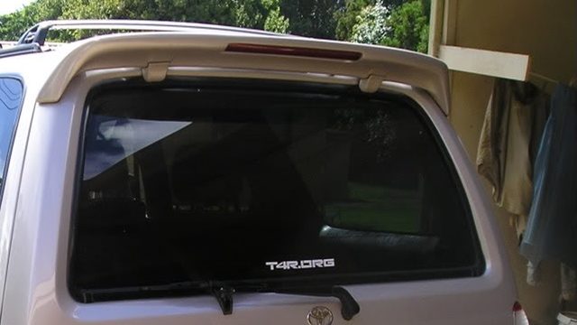 Toyota 4Runner 1996-2002: How to Install LED Brake Light into Spoiler