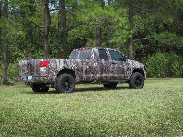 Camo Wrap Toyota Tundra
