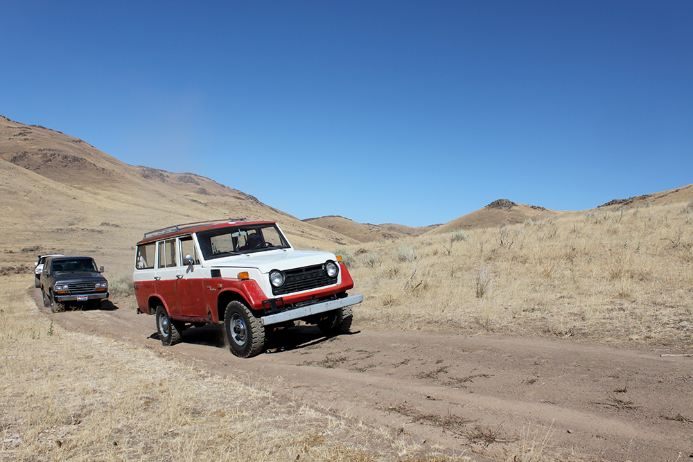 Off-Roading with Vintage Land Cruisers