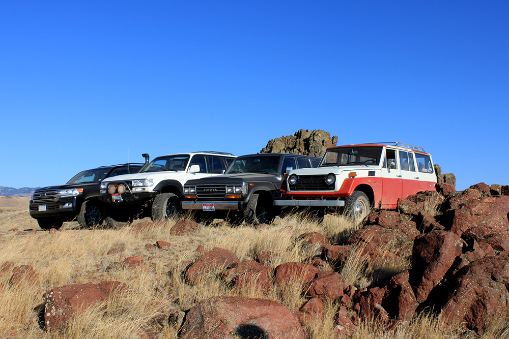 Off-Roading with Vintage Land Cruisers