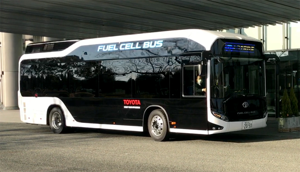 Ride Along in Toyota's Hydrogen Fuel Cell Bus