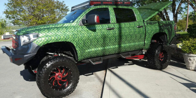 Reptilian Toyota Tundra